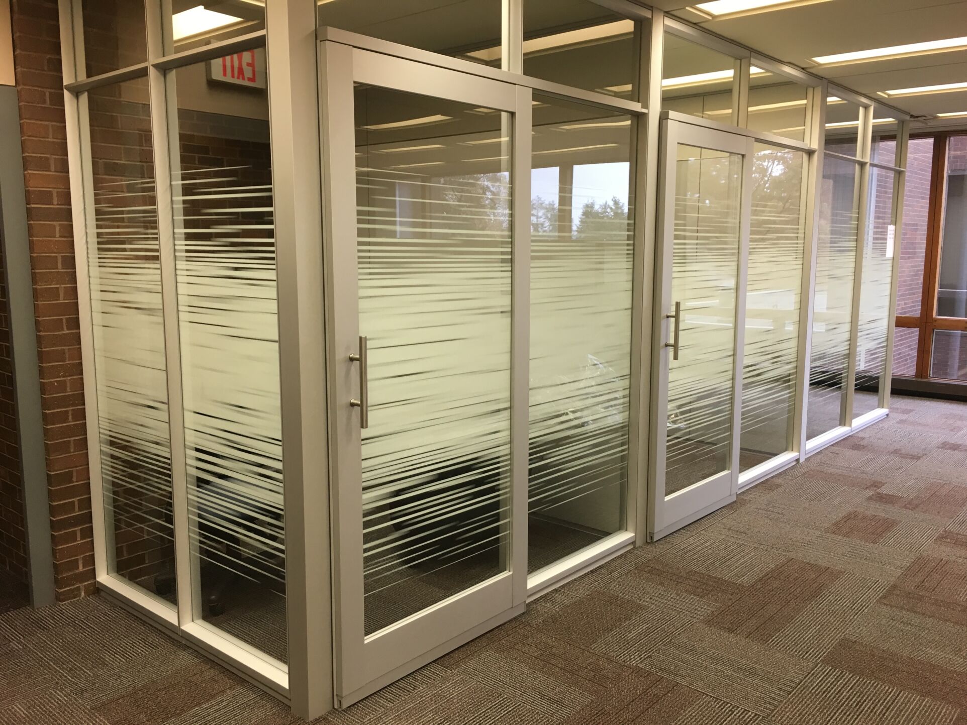 Custom-Printed Frosted Window Film