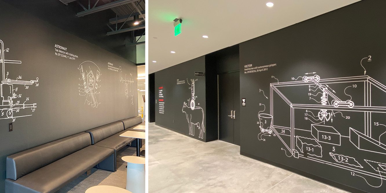 FeatureArt_Dreamscape-Terralon2 Floor Graphics, floor sign, adhesive graphics, vinyl floor graphics, floor stickers, wayfinding, social distancing, floor decals